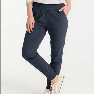 Women’s Free Fly Apparel Dark Blue Jogger Pants